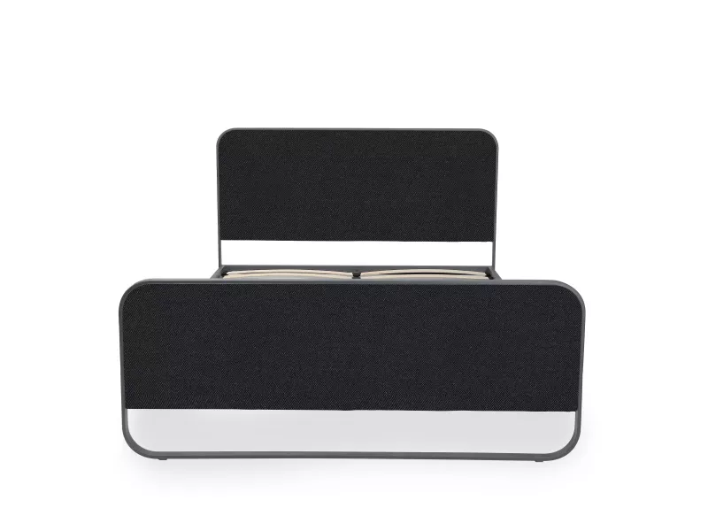 Chloe Queen Size Double Bed in Black Color